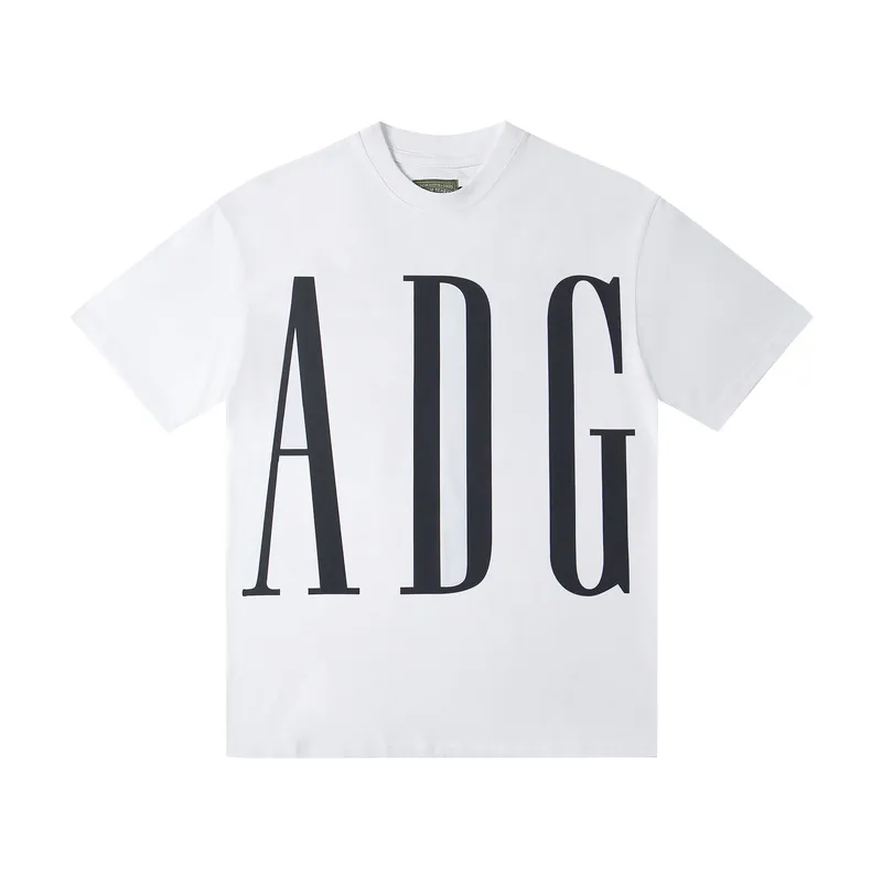 D311# DENIM TEARS Kapok classic pure cotton loose unisex white short-sleeved T-shirt 15 P100 S-XL